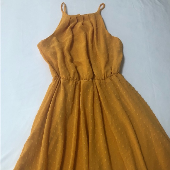 MUSTARD “BLUE RAIN DRESS - Picture 1 of 8